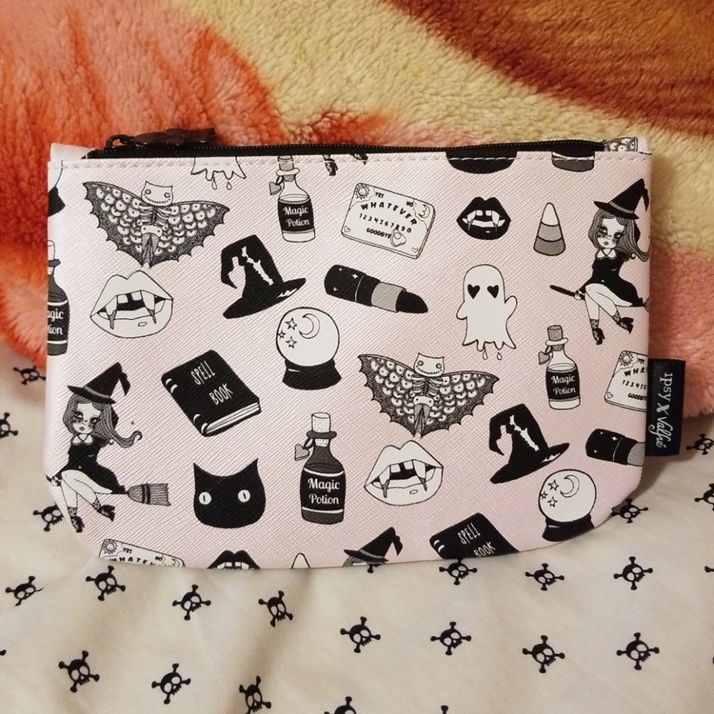 Ipsy x valfre makeup bag